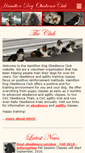 Mobile Screenshot of hamilton-dog-obedience.com